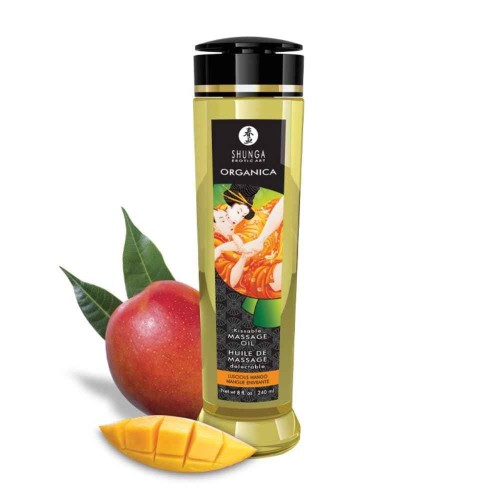 Shunga Organica olejek do masażu erotycznego Mango 240 ml