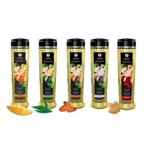 Shunga Organica olejek do masażu erotycznego Mango 240 ml