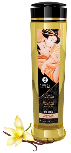 Shunga Desire olejek do masażu erotycznego Wanilia 240 ml