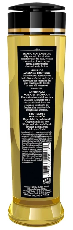 Shunga Sensation olejek do masażu erotycznego Lawenda 240 ml