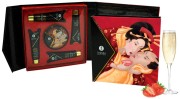 Shunga Geisha's Secret Kit Truskawka z Szampanem - zestaw do masażu i gier miłosnych