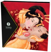 Shunga Geisha's Secret Kit Truskawka z Szampanem - zestaw do masażu i gier miłosnych