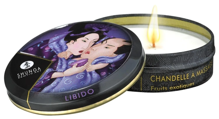 Shunga Geisha's Secret Kit Owocowy - zestaw do masażu i gier miłosnych