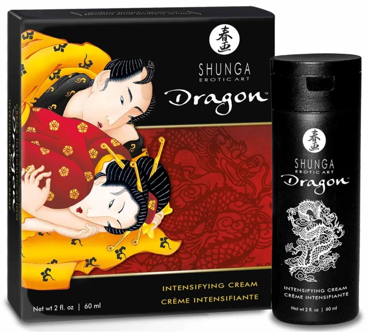 Shunga Dragon krem stymulujący dla par z efektem ciepła-zimna 60 ml