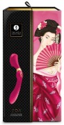 Shunga Zoa Czerwony luksusowe dildo i wielofunkcyjny masażer z 10 trybami wibracji