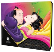 Shunga Fruity Kisses zestaw olejków do masażu i lubrykantu owocowego