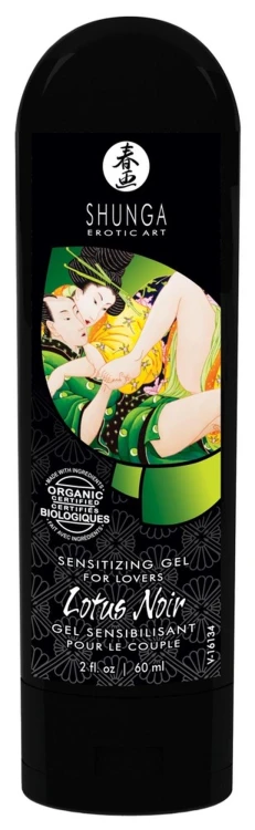 Shunga Lotus Noir żel stymulujący dla par 60 ml