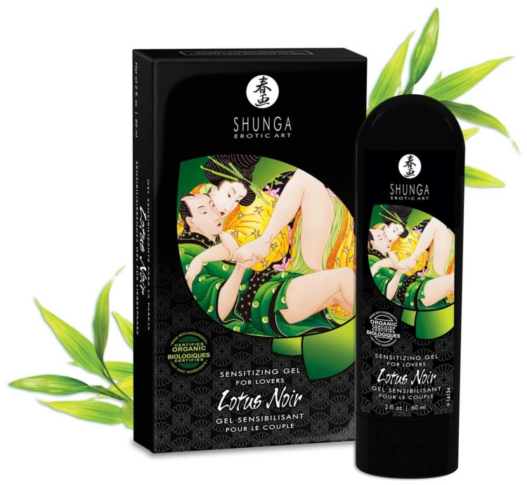 Shunga Lotus Noir żel stymulujący dla par 60 ml