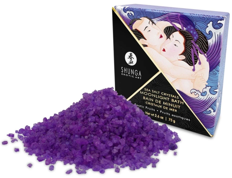 Shunga Egzotyczne Owoce sól do kąpieli z Morza Martwego 75 g