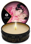 Shunga Mini Świeca do Masażu o zapachu róży 30 ml