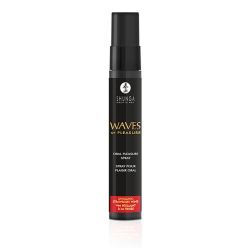 Shunga Oral Pleasure Truskawkowe Wino spray do seksu oralnego 33 ml