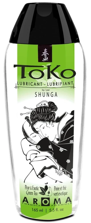 Shunga Toko Aroma Gruszka z Zieloną Herbatą lubrykant na bazie wody 165 ml