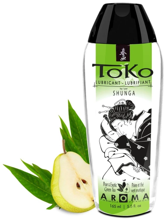 Shunga Toko Aroma Gruszka z Zieloną Herbatą lubrykant na bazie wody 165 ml