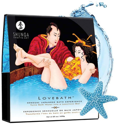 Shunga Lovebath Perełki do Kąpieli - Żelowa Kąpiel dla Par