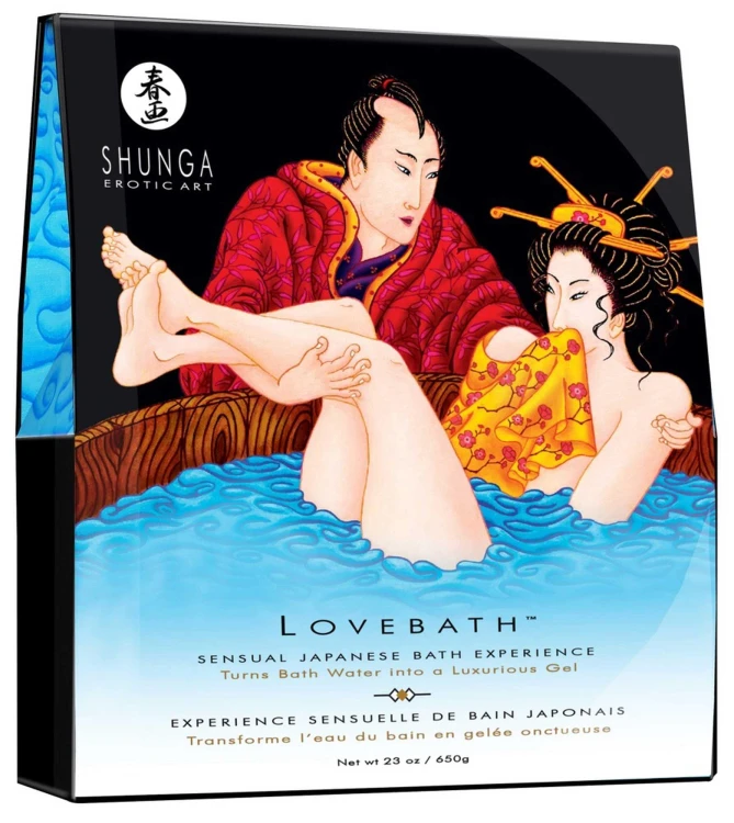 Shunga Lovebath Perełki do Kąpieli - Żelowa Kąpiel dla Par
