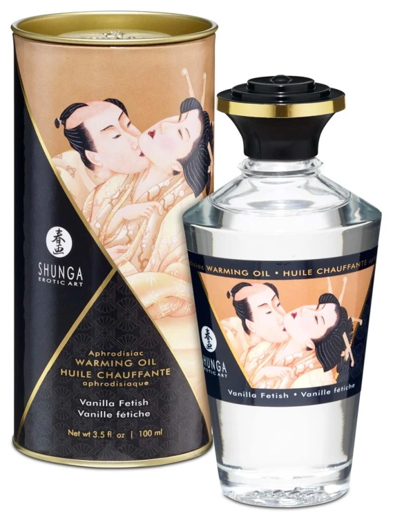 Shunga Rozgrzewający Olejek do Masażu Waniliowy 100ml