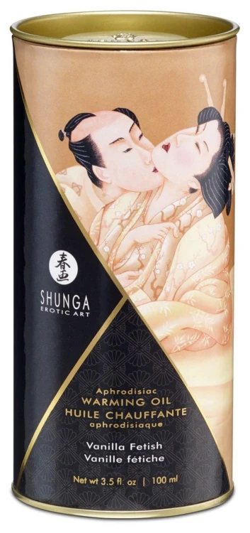 Shunga Rozgrzewający Olejek do Masażu Waniliowy 100ml