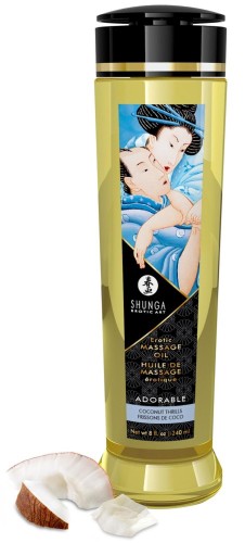 Shunga Olejek do Masażu Erotycznego Kokosowy 240ml