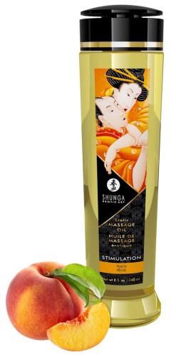 Shunga Olejek do Masażu Erotycznego Brzoskwinia 240ml