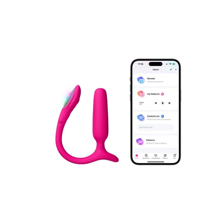 Lovense Lush Anal Pink - Inteligentny Wibrator Analny ze Sterowaniem Aplikacją