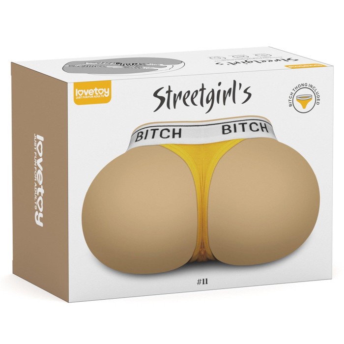 LoveToy Street Girl 11 Sztuczna pochwa i odbyt masturbator męski