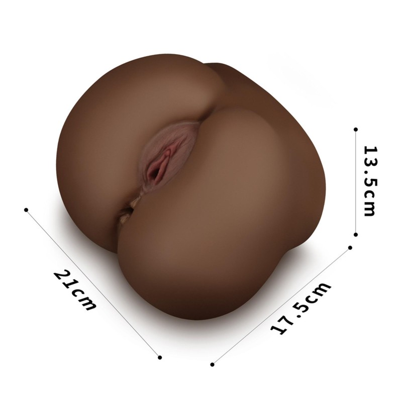 LoveToy Street Girl 4 Black Sztuczna pochwa i odbyt masturbator męski
