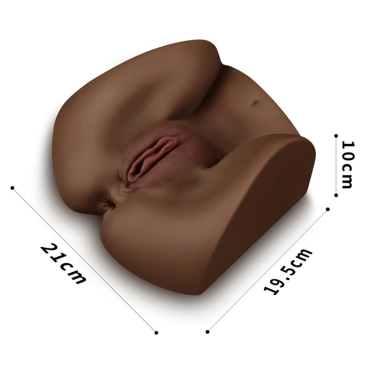 LoveToy Street Girl 2 Black Sztuczna pochwa i odbyt masturbator męski