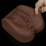 LoveToy Street Girl 1 Black Sztuczna pochwa i odbyt masturbator męski