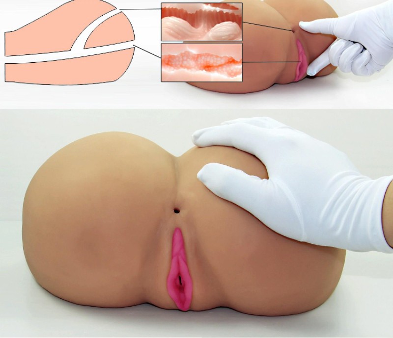 LoveToy Lily Idealne Pośladki Sztuczna pochwa i odbyt masturbator męski 5,3 kg
