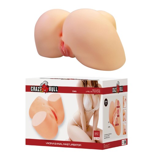 Crazy Bull Liora Sztuczna pochwa i odbyt masturbator męski