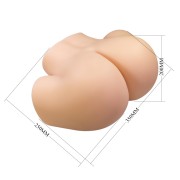 Crazy Bull Jessil Sztuczna pochwa i odbyt masturbator męski 3D
