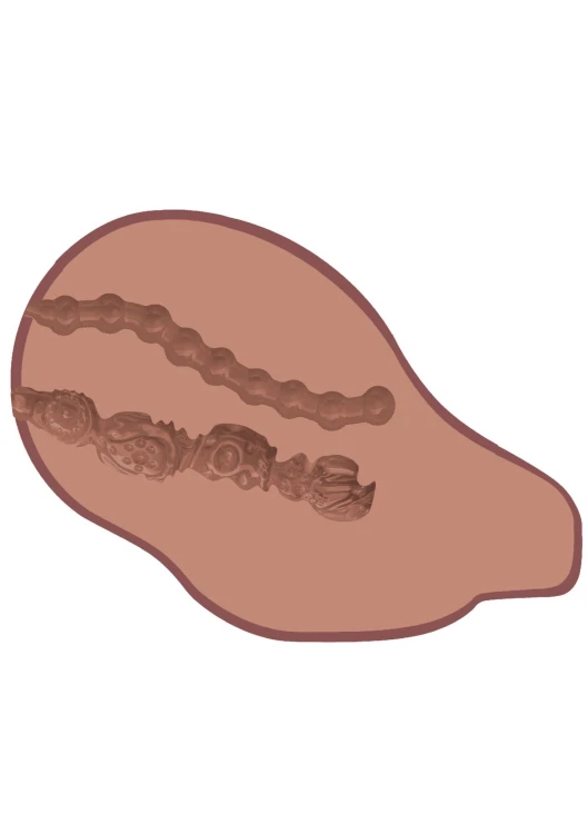 Keyla Sztuczna pochwa i odbyt z wibracjami masturbator męski