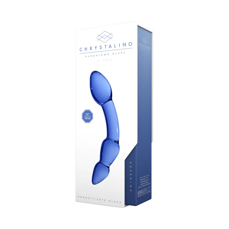 Szklane dildo Superior do stymulacji waginalnej i analnej