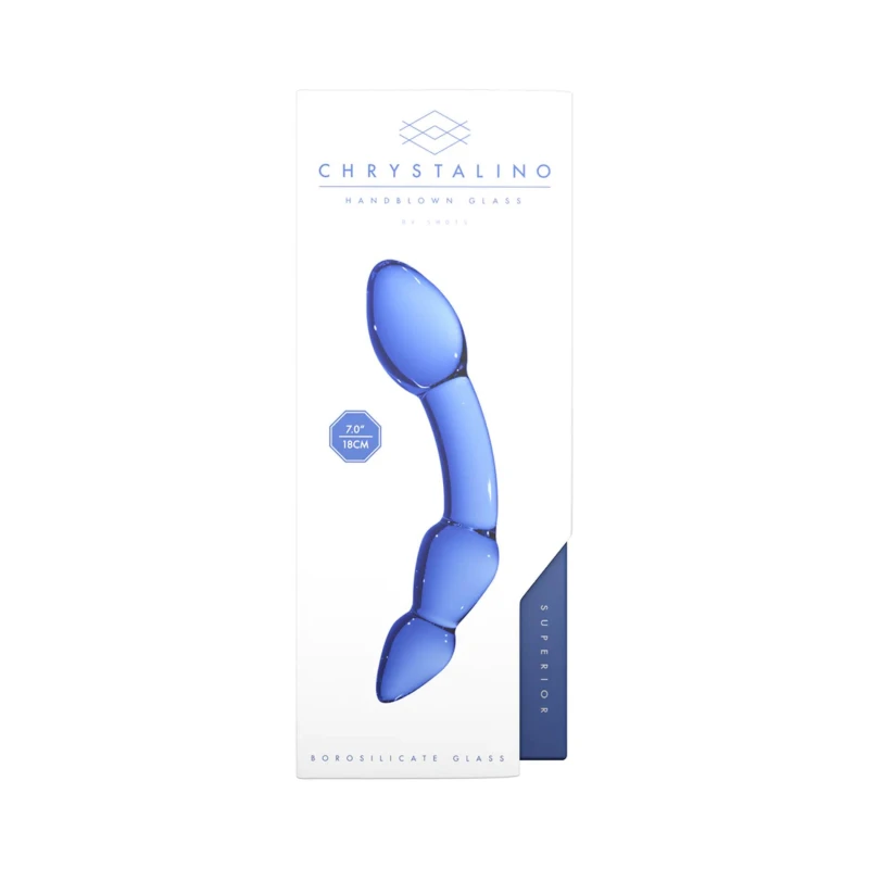 Szklane dildo Superior do stymulacji waginalnej i analnej