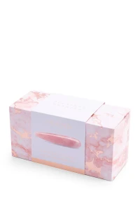 Różdżka do punktu G Le Wand Crystal Wand z różowego kwarcu z silikonowym pierścieniem