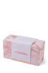 Smukła różdżka Le Wand Crystal Slim Rose z różowego kwarcu do masażu z pierścieniem