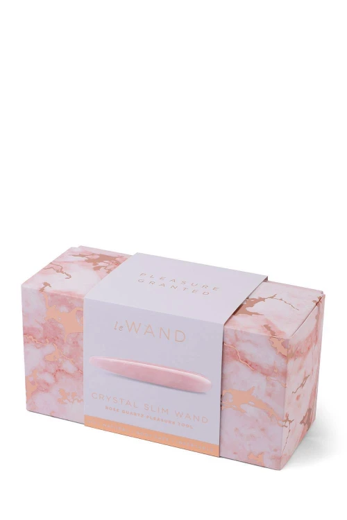LE WAND CRYSTAL SLIM WAND ROSE QUARTZ