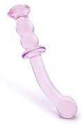 GLAZE GLASS ROSEBUD G-SPOT DILDO