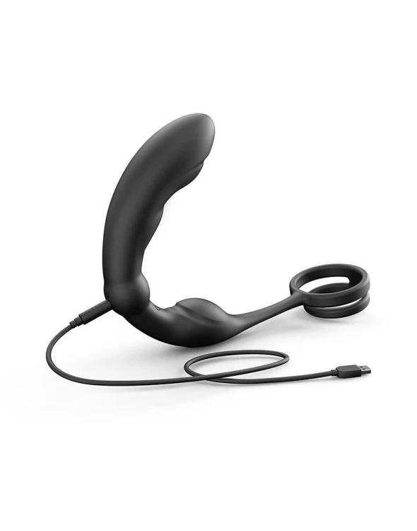 Dorcel P-Ring – Wibrator analny z Podwójnym Pierścieniem na Penisa