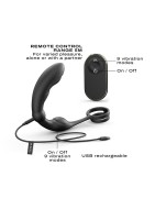 Dorcel P-Ring – Wibrator analny z Podwójnym Pierścieniem na Penisa