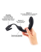 Dorcel P-Ring – Wibrator analny z Podwójnym Pierścieniem na Penisa