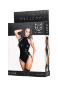 Wetlook body Eileen - black XL