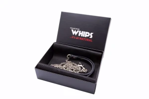Smycz BDSM WHIPS mała – smycz erotyczna ze skóry naturalnej