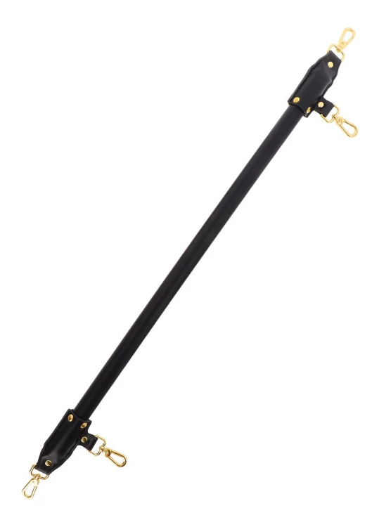 Taboom Wild Roses – elegancki rozpornik na nogi bondage czarno-złoty