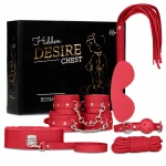 Zestaw BDSM Fetish B nr 5 8 elementów czerwony