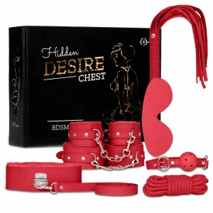 Zestaw BDSM Fetish B nr 5 8 elementów czerwony