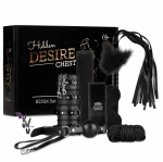 Zestaw BDSM Fetish B nr 1 10 elementów czarny