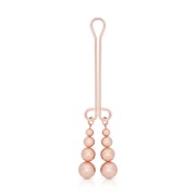 Rosy Gold - Clitoris Clamp - Subtle Weight