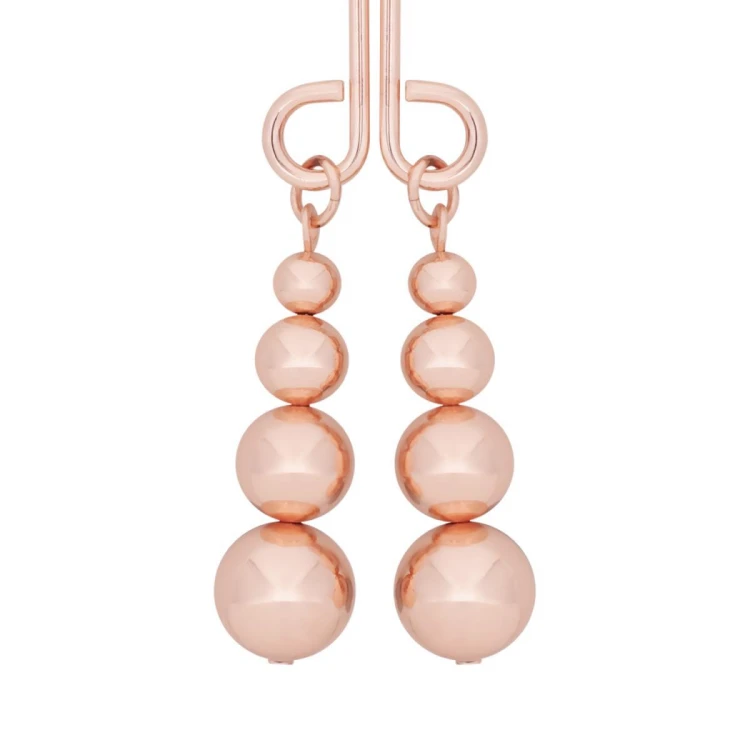 Rosy Gold - Clitoris Clamp - Subtle Weight