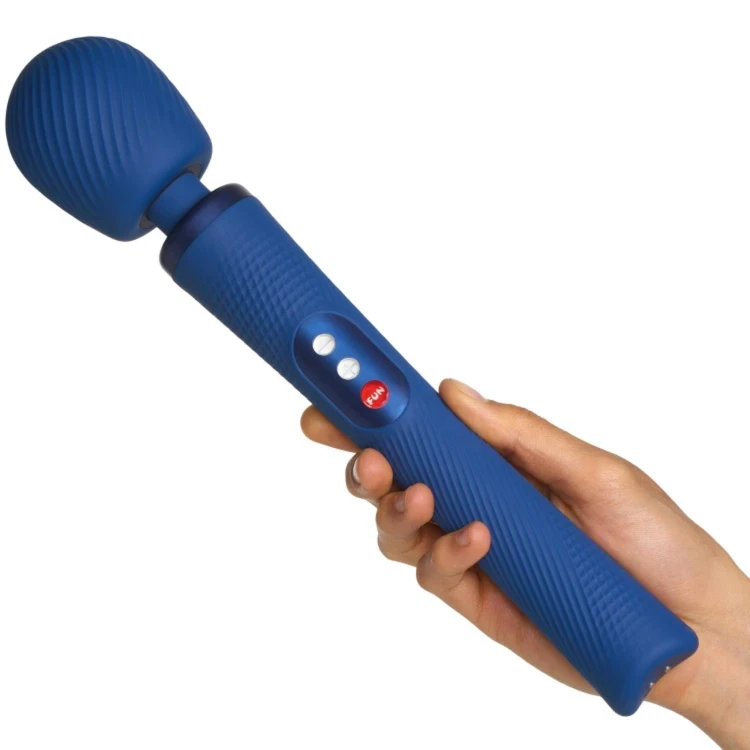 Fun Factory VIM Blue – masażer różdżka do ciała z wibracjami niebieski